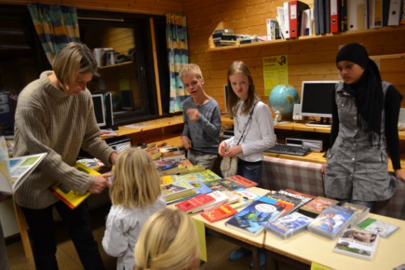 Bilde fra internasjonal kveld. Foto Ida Løchen