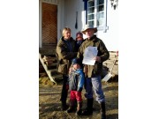 Med skjøtet i handa