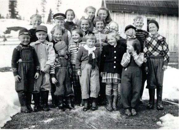Bilde av Sven Uthis 10-årsdag. Bildet utlånt av Sven Uthi