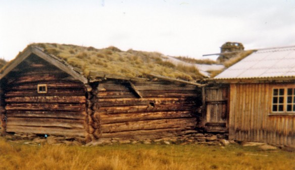 Bilde av den gamle seterstua. Bilde utlånt av Eric Mathiesen