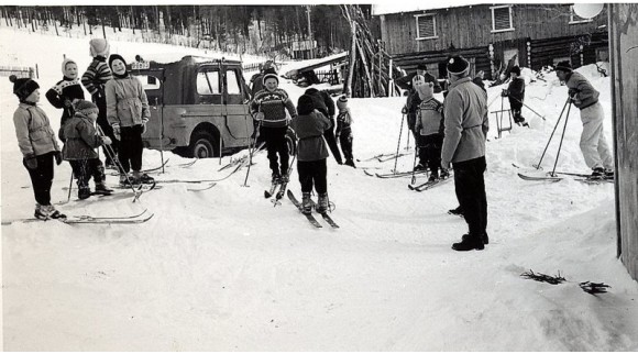 Bilde av skibursdag. Foto Kari Moen Øvergaard