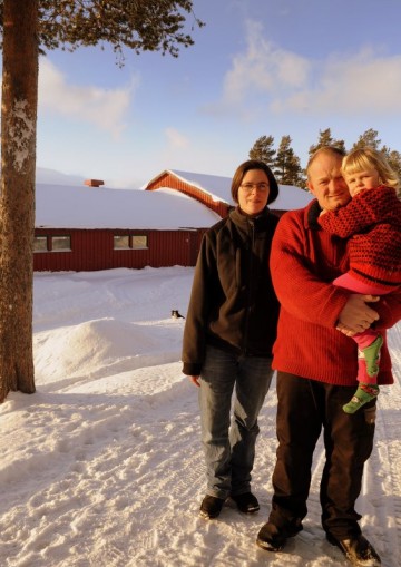 Bilde av Wenche, Ole HGarald og Ingrid foto Jo Øvergaard