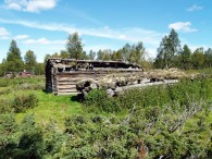 Bilde av restene etter Grøtdalsstra. Foto Hans Sollid