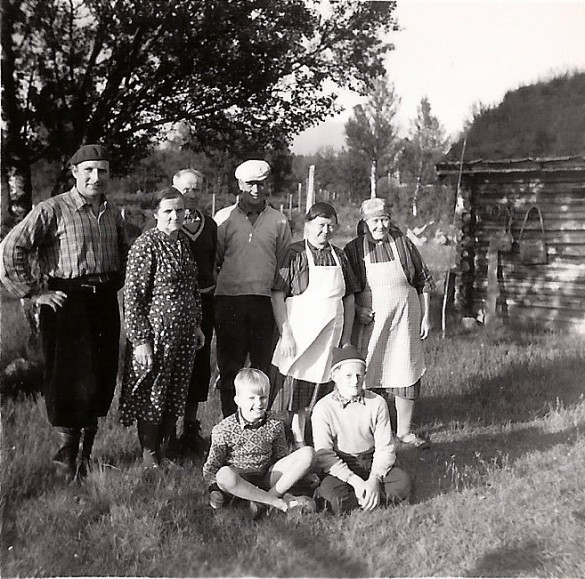 Bilde fra Solheimsetra. Foto utlånt av Åse Mildrid Engen