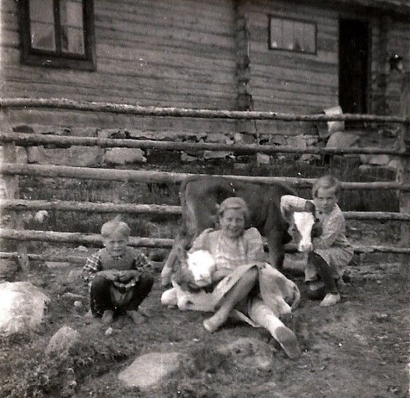 Bilde fra Rønningssetra. Foto utlånt av  Åse Mildrid Engen