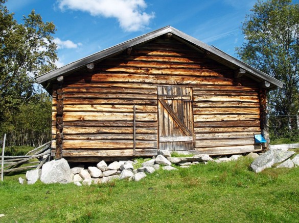 Fjøset på Rønningssetra. Foto Hans Sollid