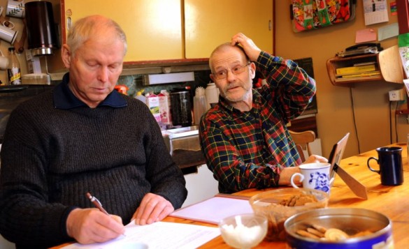 Hans og Bjørn foto Jo Øvergaard
