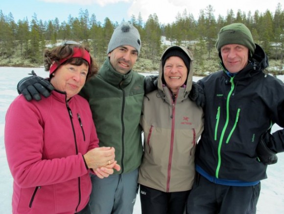 Barskinger fra Atnsjølia der den aller barskeste opptråtte uten votter. Foto Hans Sollid