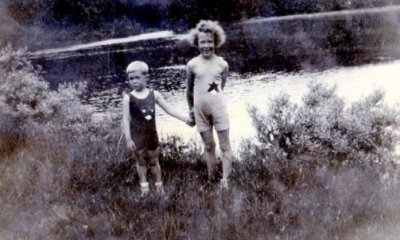 Gjermund og Åse Moen.1937. Foto trolig Gudrun Moen