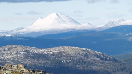 Rondane i horisonten (Foto: Mette Walmsnæss, Åsta) Rondane i horisonten (Foto: Mette Walmsnæss, Åsta)