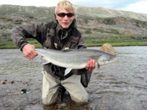 gisle Tangen Bondal er av de unge slekter som høster av fornuftg forvaltning inisiert av forskere som Sømme foto Torben