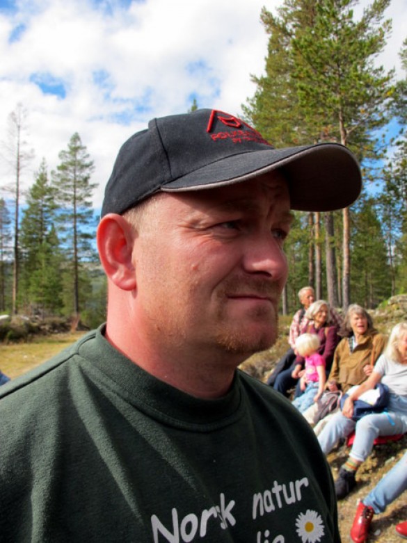 Skogeieren Ole Harald Kulstad. Foto Hans Sollid