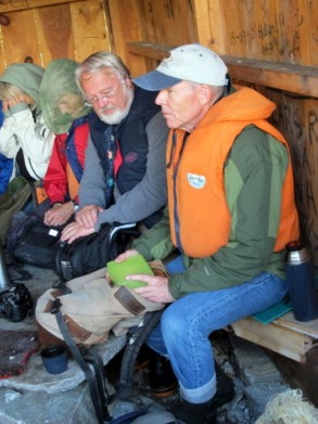 Geir Sonerud i ivrig passiar. Foto Hans Sollid