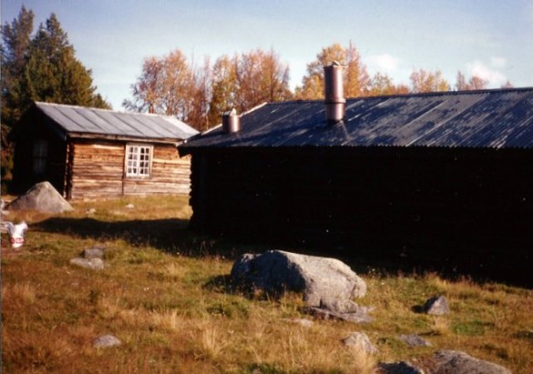 Før Tangsetra rives 1992. Foto utlånt av Terje Tangen