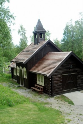 Bilde av servicebygget ved Sollia kirke. Foto Hans Sollid