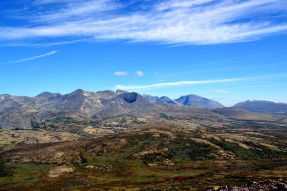 Rondane fra Formokampen foto Terje Brænd
