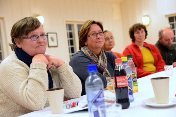 Bente,Mari Kristin,Berit, Ida og Torben foto Jo Øvergaard