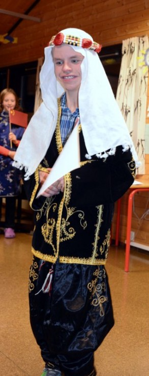 Auden i Druser-drakt fra Libanon foto JØ