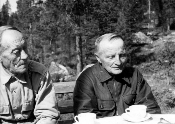 Sigurd Svendsen og Hans Nyhus foto Inger Heiberg.