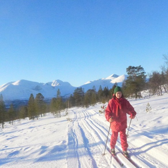Mette på ski 13.01.13 foto JØ