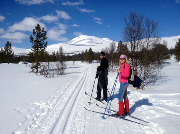 Kjell Jørund Johanssen og Eva Solheim ova Sjølisetra foto Martin Pettersen