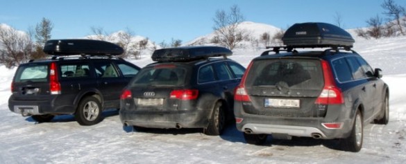 Riktig parkering på toppen. Foto Hans Sollid