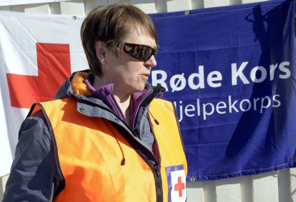 Ruth Sissel er en dyktig åreselger foto JØ