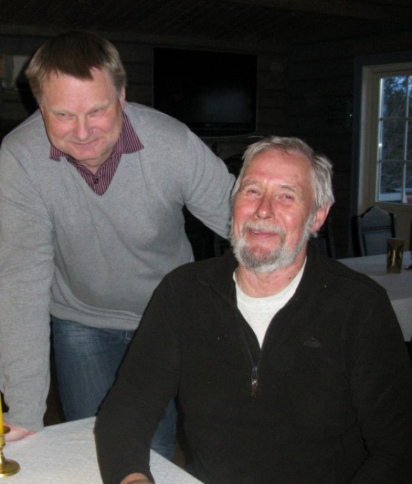 Even og Erik er lure nok til å være med i korpset...