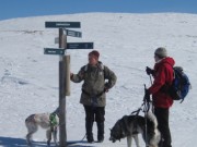 På ski på are sia tå fjellet