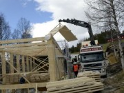 Fossehuset får tak