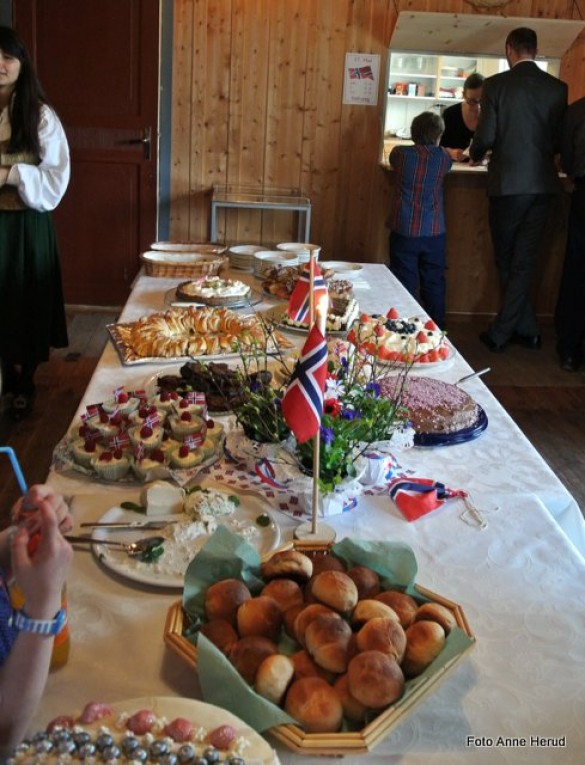 Kakebordet. Foto Anne Herud