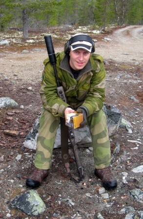 Pust i bakken. Foto Tove Iren Eggen