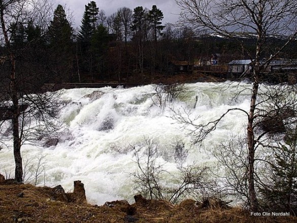 Flombilde Atnfossen