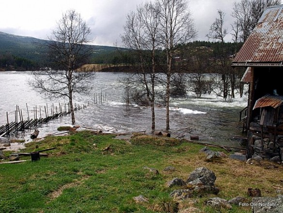 Flombilde Atnfossen