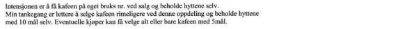 fra søknaden