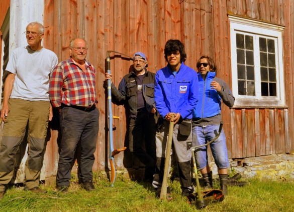 FV Truls Gram, Wilhelm Franck, Øystein Vaagan, Kristian Haugland og Matin andresen foto Jo Øvergaard
