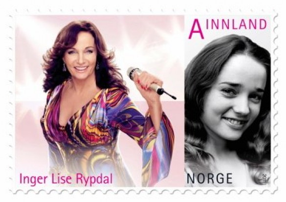 Inger Lise Rypdal - frimerke