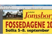 Plakat for Fossedagene 2013