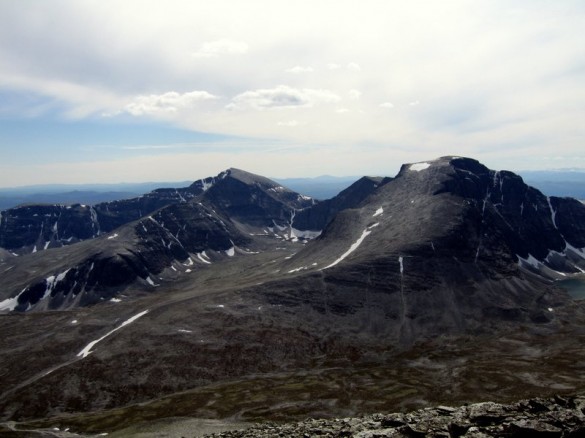 Storronden og Rondeslottet fra Høgronden foto Terje Brænd