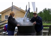Seterdag trakk mange besøkende