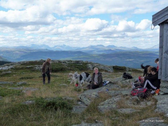 Tur til Ledsageren. Foto Kari Sunde