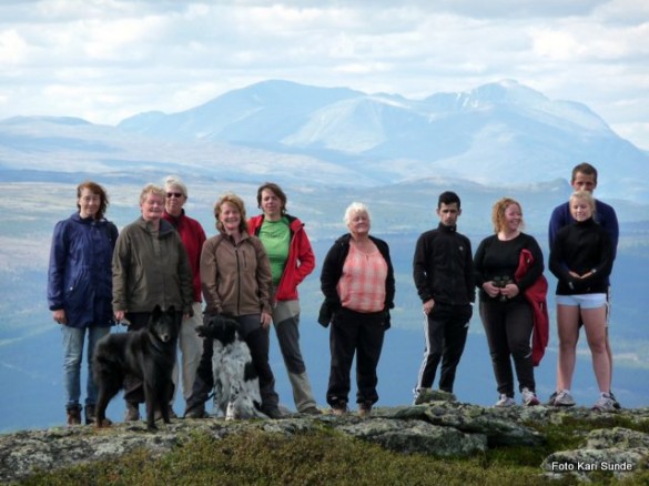 Tur til Ledsageren. Foto Kari Sunde