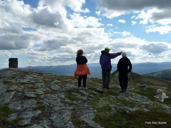 Tur til Ledsageren. Foto Kari Sunde