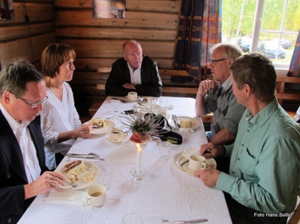 Sollien-bordet med etterkommere etter han som bygde kirke og inngifte