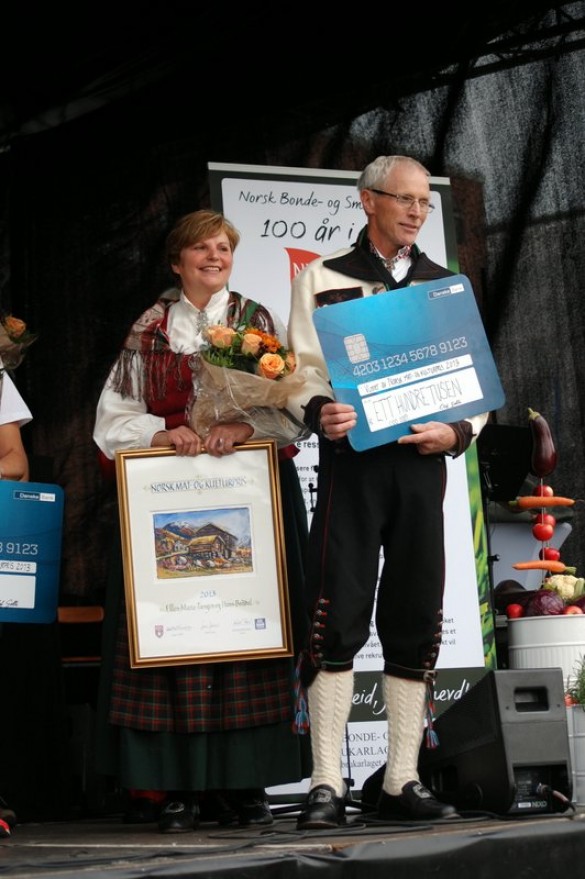 GRATULERER! Foto Hanne Toftdahl