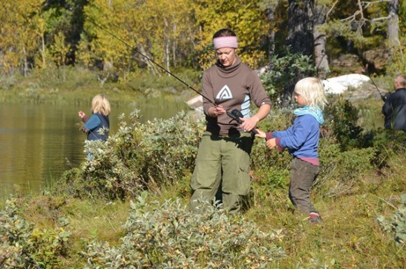 Instruksjon i stangfiske