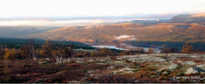 Utsikt mot Atnasjøen