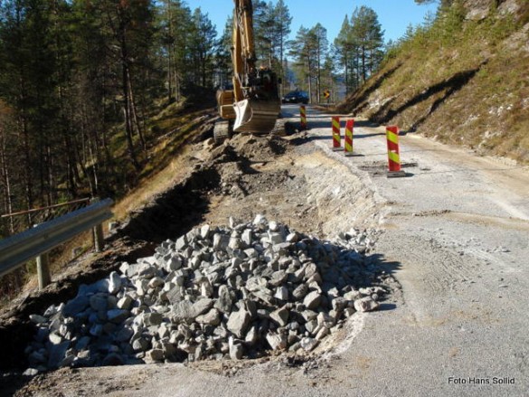 Arbeid i Gravslkarbekksvingen