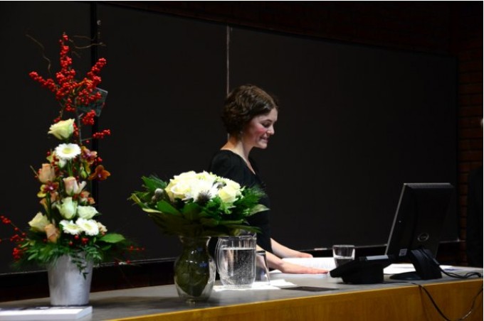 Bilde fra disputas Stine Rybråten