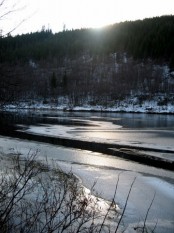Bilde av isen legger seg. Foto Anne & Glenn Kulstad-Sund